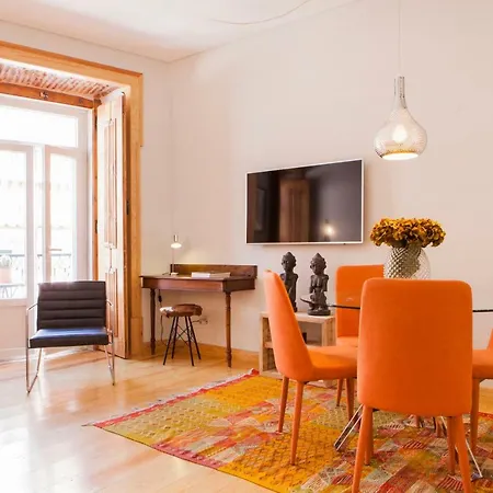 Charming Flat With Balconies Central Chiado District 2 Bedrooms & Ac 19Th Century Building Lisbon Exterior photo